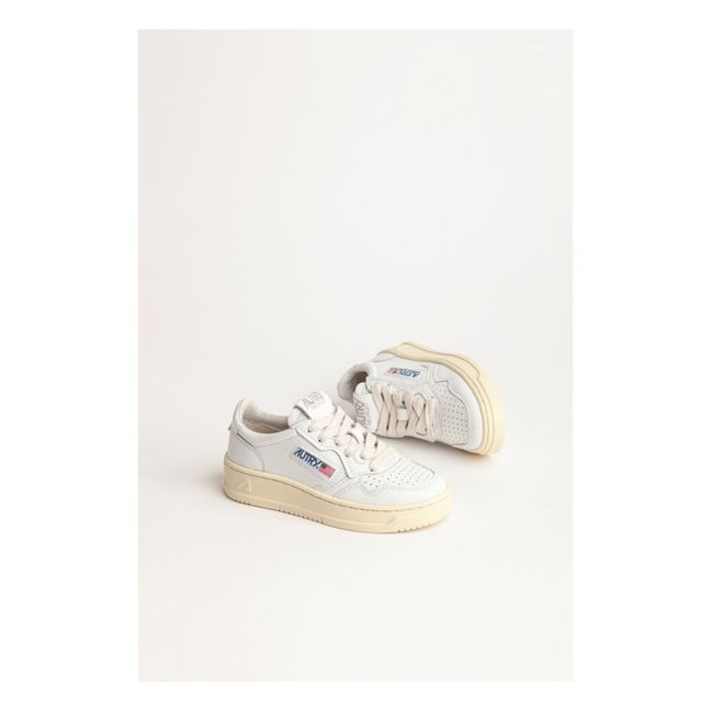 Zapatillas Niño/a Medalist Low Piel | Blanco