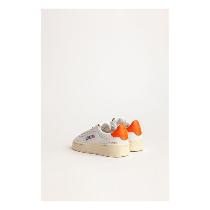 Kids Dallas Leather Sneakers | Arancione- Immagine del prodotto n°4