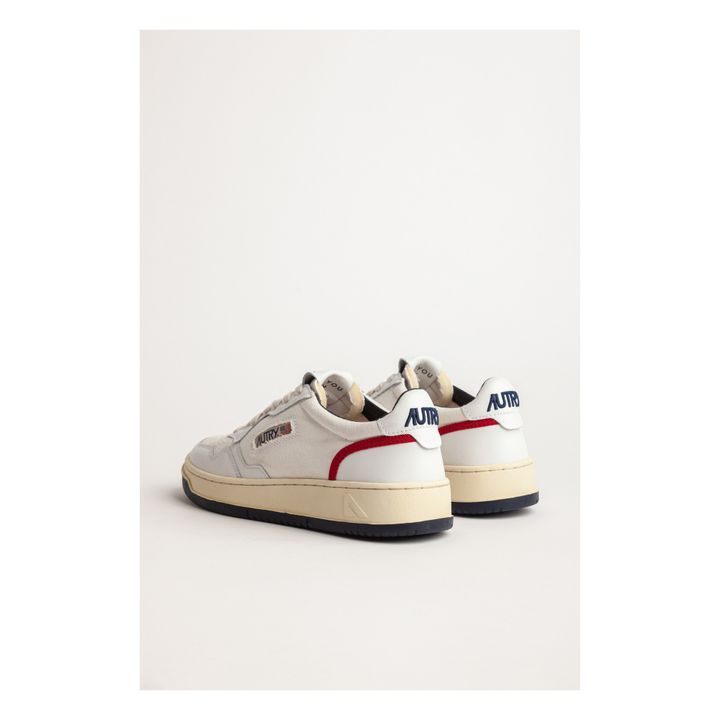 Zapatillas Open Low Piel/Ante | Blanco- Imagen del producto n°3