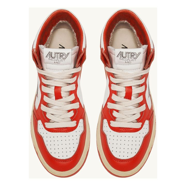 Zapatillas Medalist Mid Piel Bicolor | Naranja- Imagen del producto n°2
