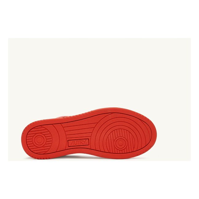 Sneakers Medalist Mid Leder zweifarbig | Orange