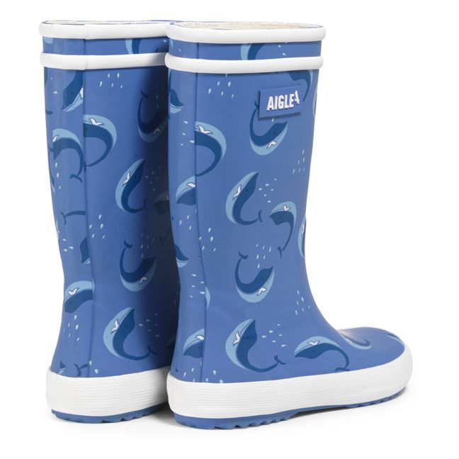 Bottes de Pluie Lolly Pop Baleine | Bleu