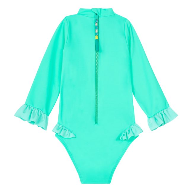 Bañador de 1 pieza Anti-UV | Verde Menta