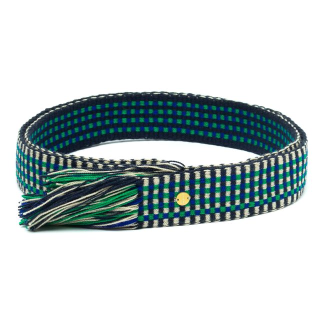 Multicoloured Belt | Green