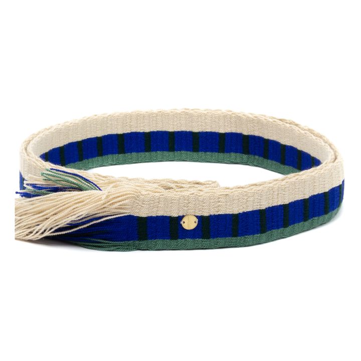 Cintura Multicolore | Blu marino - Ecru- Immagine del prodotto n°0