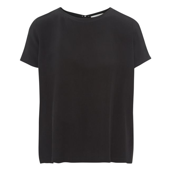 Top Harper Cupro | Schwarz