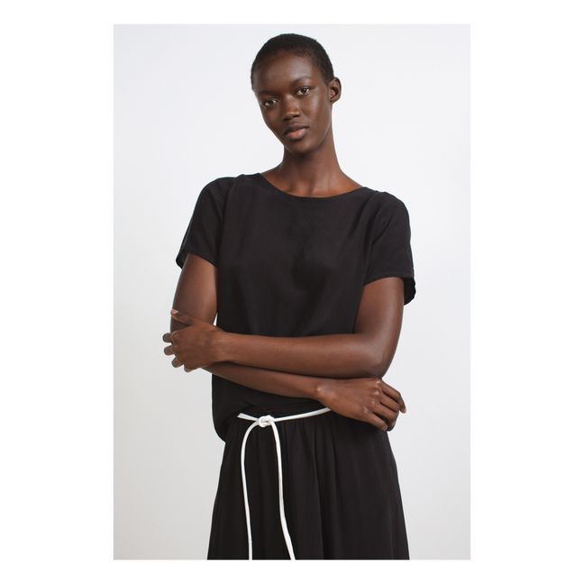 Top Harper Cupro | Noir
