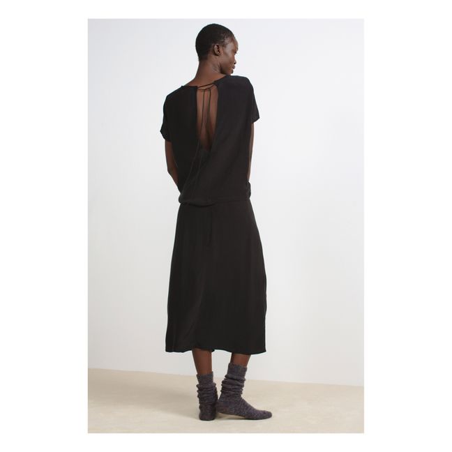 Top Harper Cupro | Schwarz