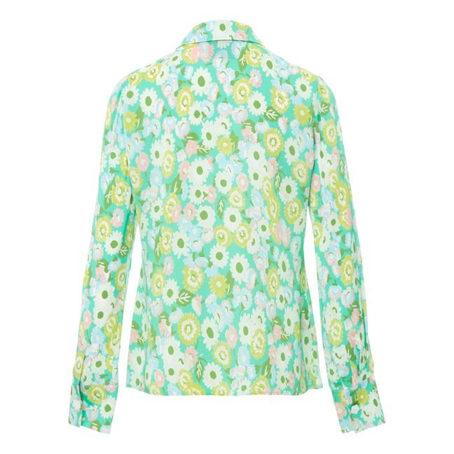 Camisa Floral | Verde