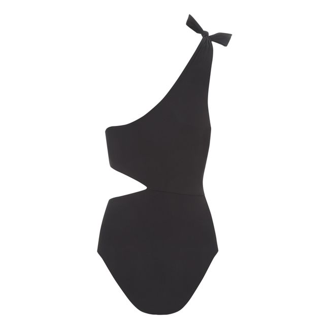 Badeanzug Längengrad 06<br> | Schwarz