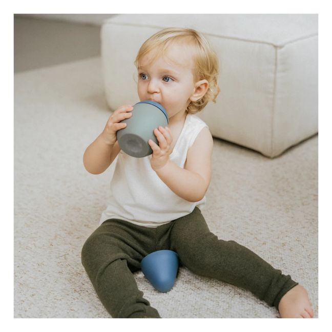 Gourde d'apprentissage Bubble | Vert kaki