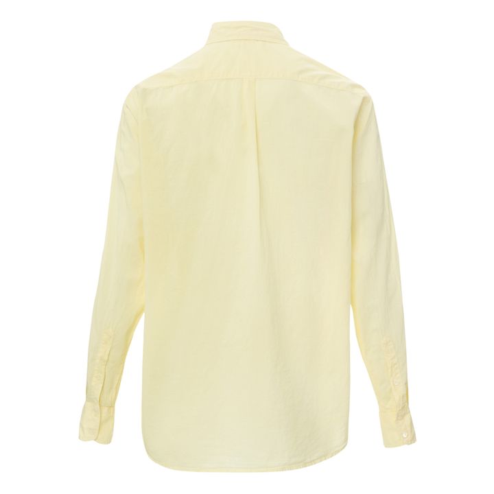 Beau Cotton Poplin Shirt | Gelb- Produktbild Nr. 4