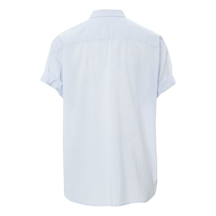Channing Cotton Poplin Shirt | Azzurro- Immagine del prodotto n°4