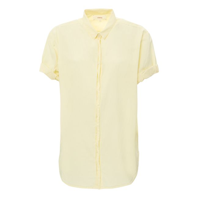 Channing Cotton Poplin Shirt | Gelb