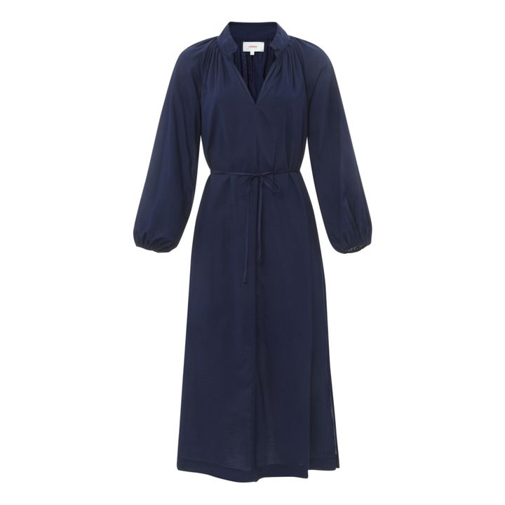 Xirena - Arabella Cotton Poplin Dress - Navy blue | Smallable