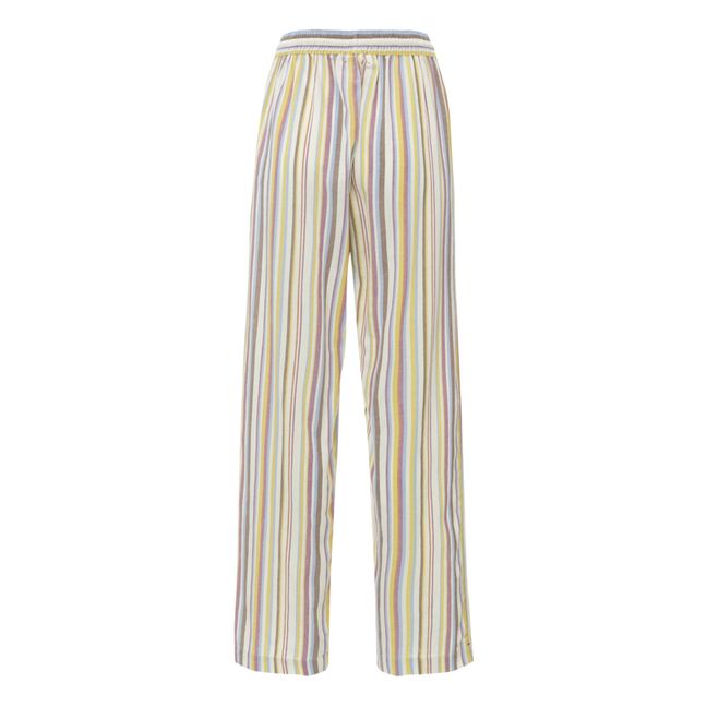 Harper Striped Trousers | Amarillo palo