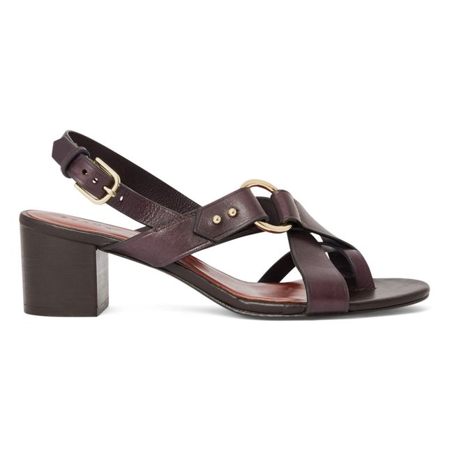 Sandalias de piel Florentine | Violeta