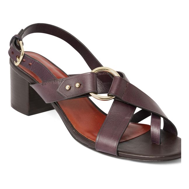 Sandalias de piel Florentine | Violeta