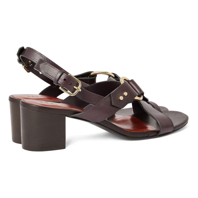 Sandales Florentine Cuir | Violet