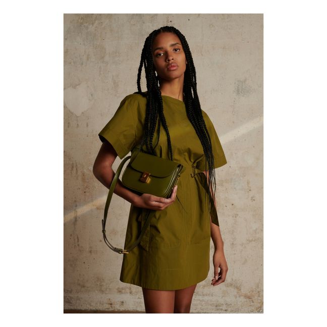 Sac Bellissima Mini Cuir | Vert olive