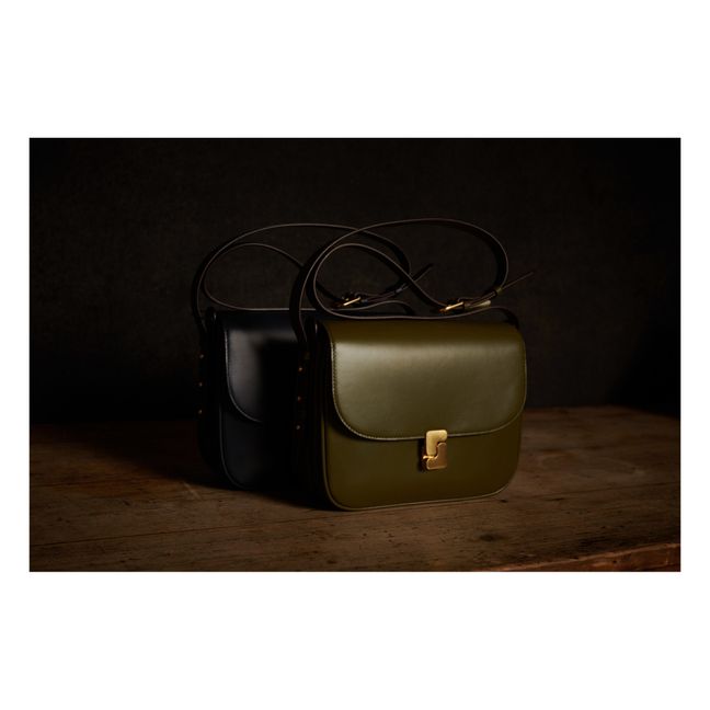 Sac Bellissima Mini Cuir | Vert olive