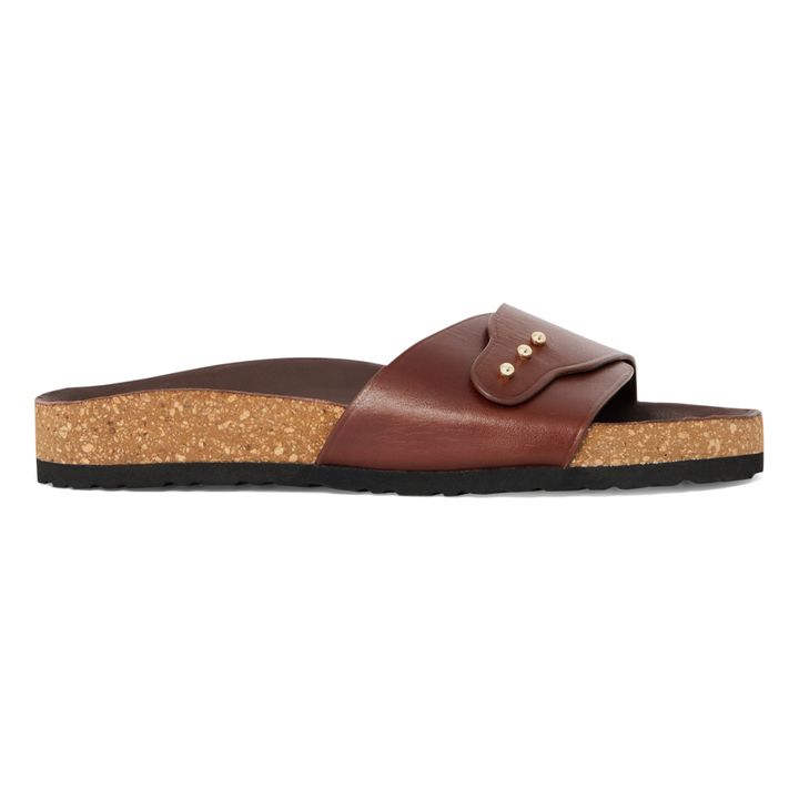 Tredici Leather Sandals | Nocciola- Immagine del prodotto n°0