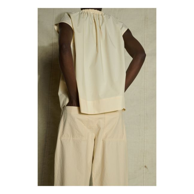 Tangier Blouse | Crema