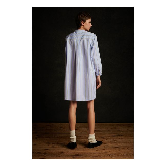 Evening Primrose Striped Dress | Lilac