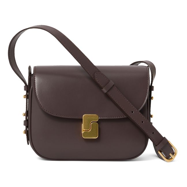 Borsa Bellissima Mini in pelle | Viola