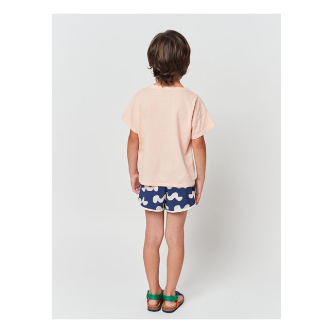 Short de Bain Vagues | Bleu marine