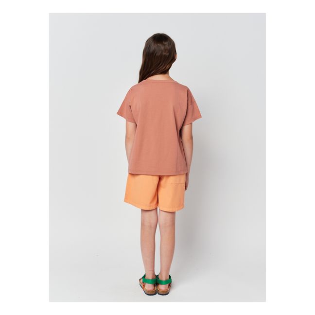 Star Organic Cotton T-Shirt | Terracotta