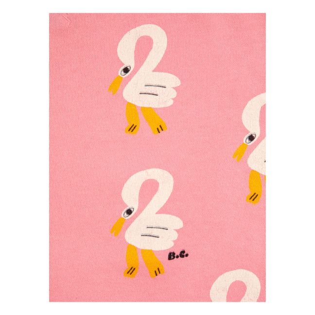 Pelicans Organic Cotton Zip-Up Hoodie | Rosa