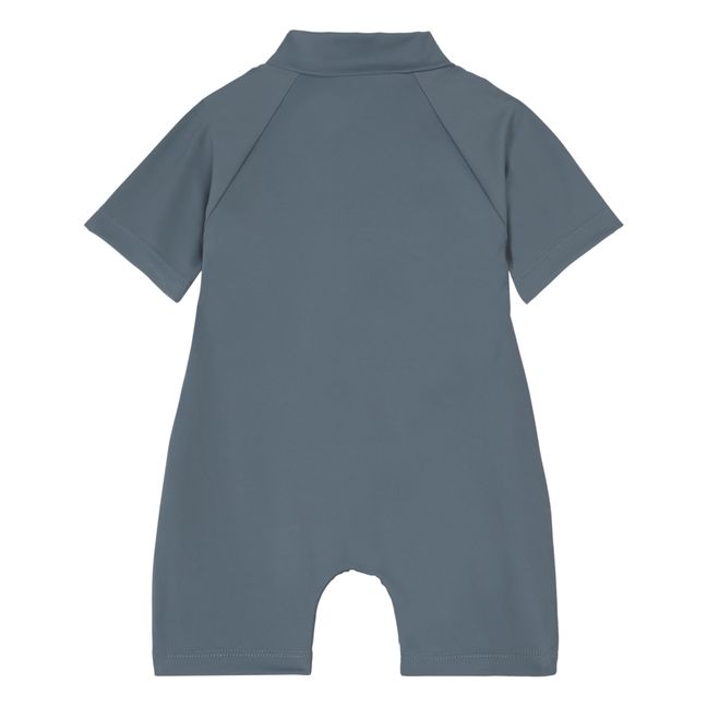 Zimmi Recycled Nylon Rash Guard Swimsuit | Navy blue