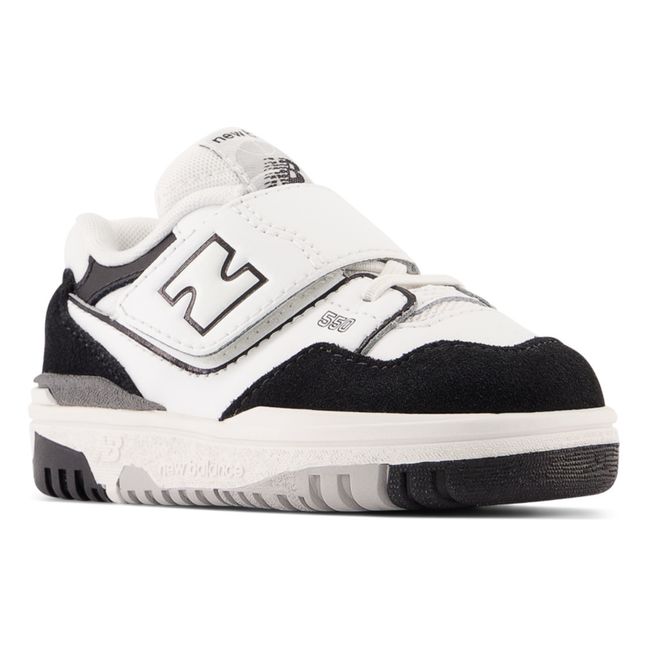 Sneaker Schnürsenkel und Klettverschluss 550 Classic | Schwarz