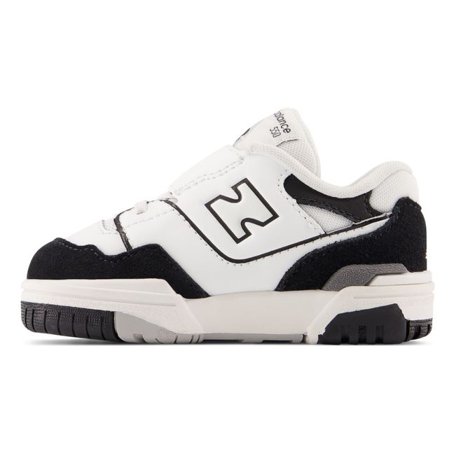 Sneaker Schnürsenkel und Klettverschluss 550 Classic | Schwarz