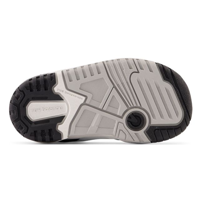 Sneaker Schnürsenkel und Klettverschluss 550 Classic | Schwarz