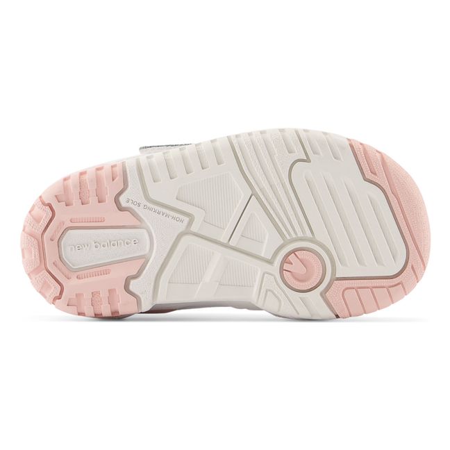 Classic Lace-up and Velcro 550 Sneakers | Pale pink
