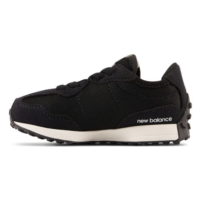 Classic Pull-on Laced 327 Sneakers | Black