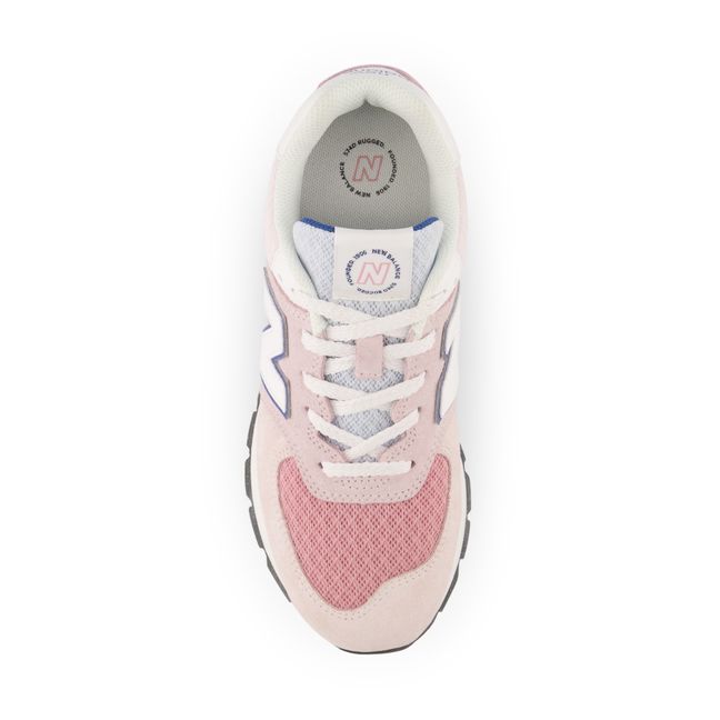 Baskets Lacets 574 Mesh | Rose poudré
