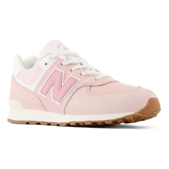 Baskets Lacets 574 Suede | Rose pâle