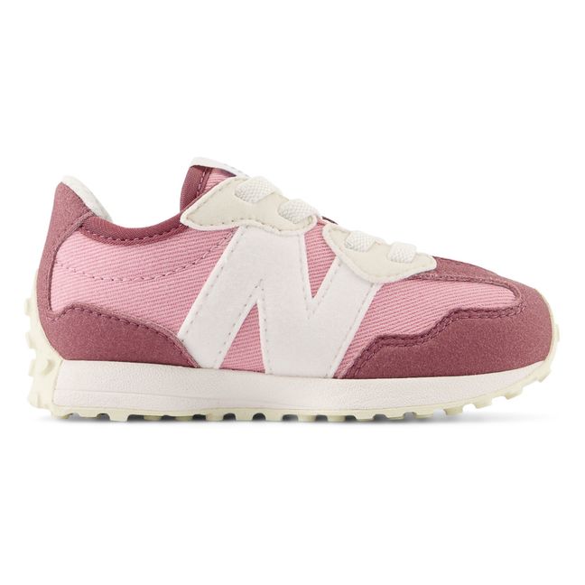 327 Elasticated Lace-Up Sneakers | Rosa
