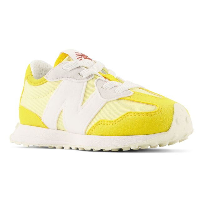 327 Elasticated Lace-Up Sneakers | Amarillo