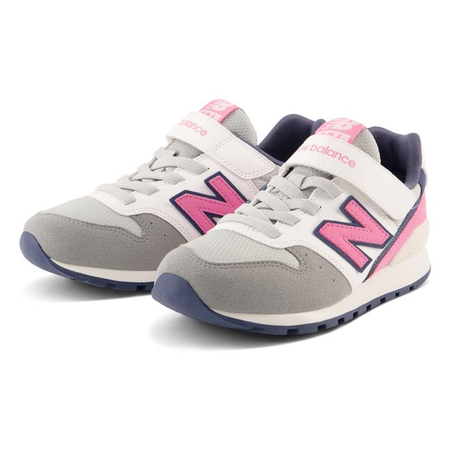 Baskets Lacets Et Scratchs 996 | Rose