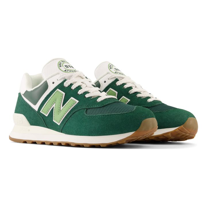 Forest green new balance 2024 574