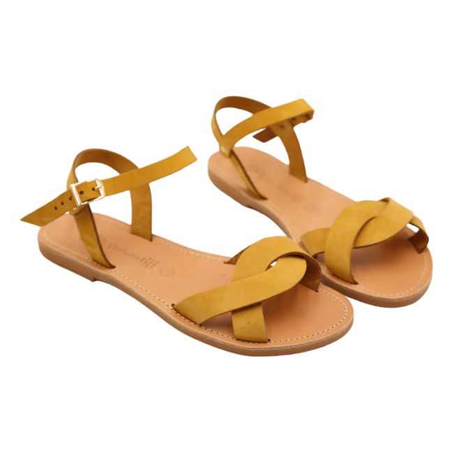 Salomé sandals  | Yellow