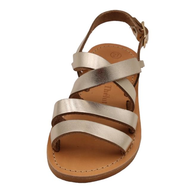 Jackie sandals | Gold