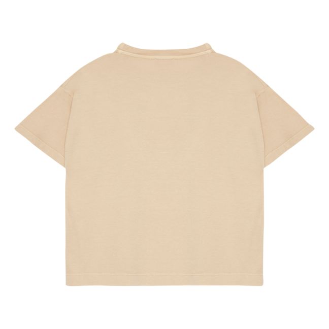 Goose Organic Cotton T-Shirt | Beige