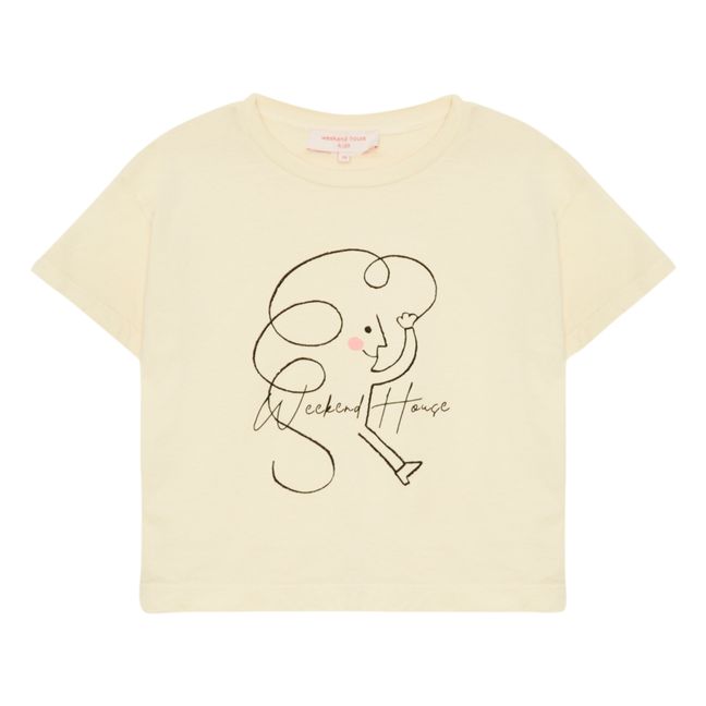 Weekend Organic Cotton T-Shirt | Cremefarben