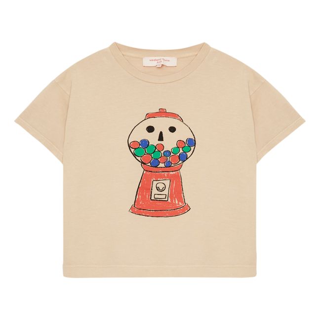 Gum Organic Cotton T-Shirt | Sandfarben