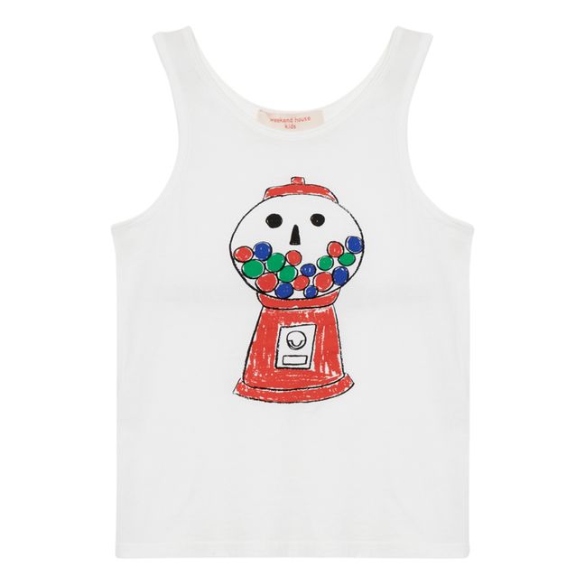 Gum Organic Cotton Tank Top | Blanco